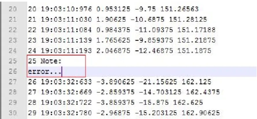 Figure 4.5: Function "onSensorChanged(SensorEvent event)"