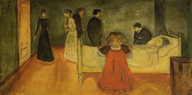 Figura 2: A mãe morta e a criança, 1897/99. Fonte: Bischoff, 2006.   