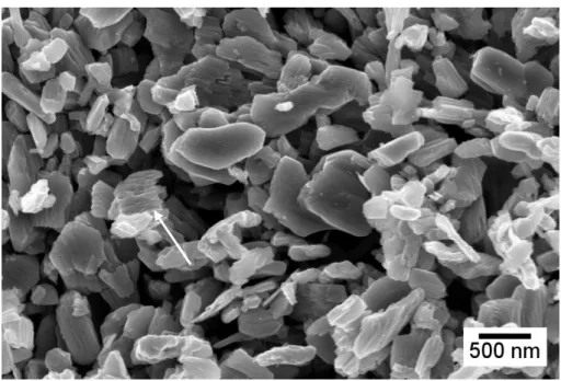 Fig.  7 - V 2 O 5  nanoparticles after 6 hours of sonication 