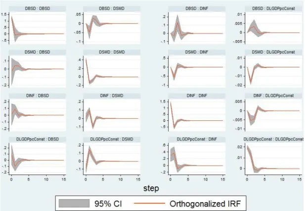 Figure 1. Impulse-response functions 