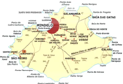 Figura 2.5 – Ilha de São Vicente. (Santos, 2007) 