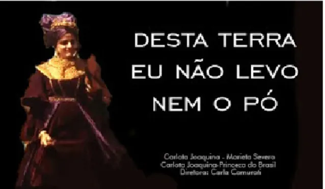 Fig. 2 – Cartaz promocional ao filme Carlota Joaquina: a princesa do Brasil.