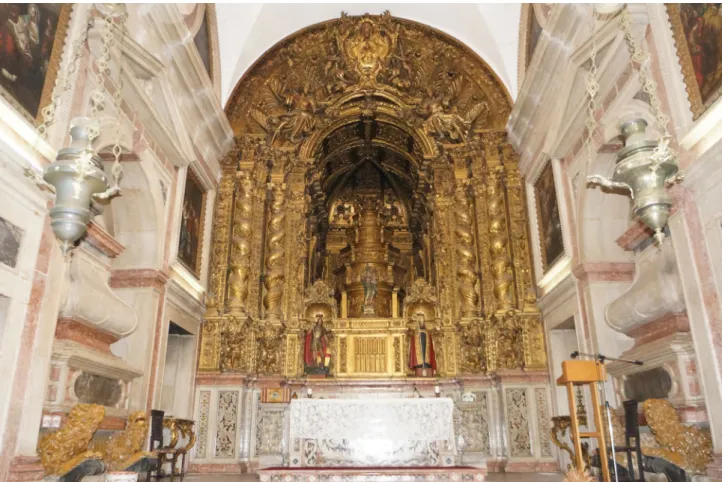 Figura 8. Capela-mor da igreja de Nossa Senhora da Estrela, Lisboa.