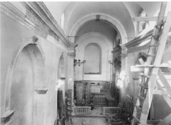 Figura 5. Igreja de Nossa Senhora da Estrela, Lisboa. Obras em  curso no ano de 1946. Arquivo Municipal de Lisboa, Kurt Pinto,  PT/AMLSB/KPI/000089.