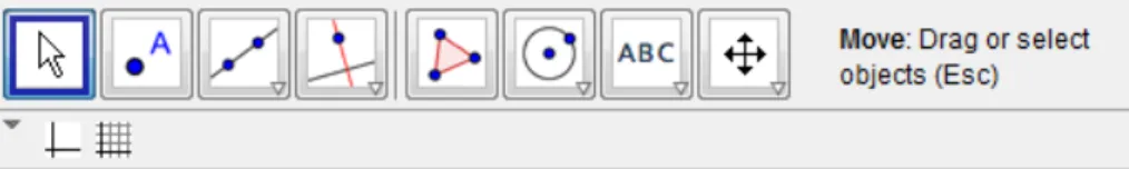 Figure 1 – screenshot of a task about examining dynamically different triangles