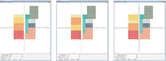 Figure 16.   Example of generated designs of a 17x14 house  