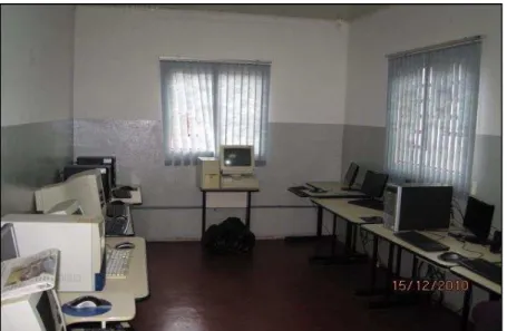 Figura 01  –  Laboratório de Informática da E scola ‗Rurbana‘.