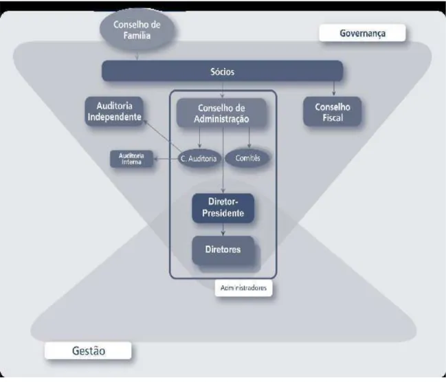 Figura n° 3 – Sistema de Governança Corporativa  FONTE: IBGC, 2009. 