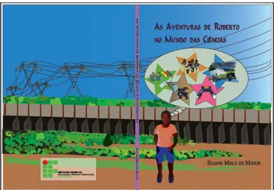Figura 1 - Capa do livro “As Aventuras de Roberto no Mundo das Ciências”.