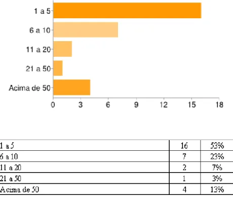 Gráfico 2 – Quantidade de Auditores  Fonte: Geração Automática pelo Web Site 