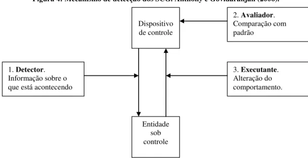 Figura 4: Mecanismo de detecção dos SCG. Anthony e Govidaranjan (2006). 