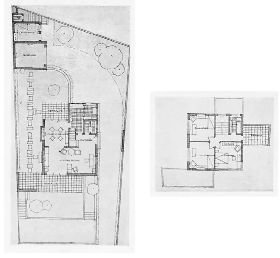 Figura  23  -  Planta  do  pavimento  térreo  e  primeiro  pavimento  da  casa  da  Rua  Itápolis