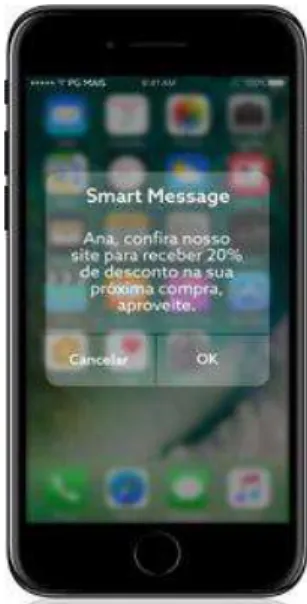 Figura 6 – Exemplo de Smart Message 