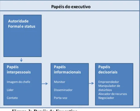 Figura 3: Papéis do Executivo 