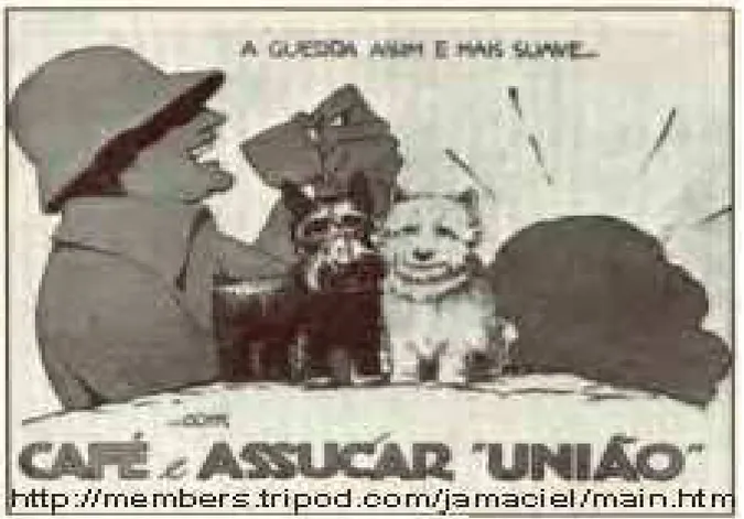 Figura 14: Anúncio de café e açúcar da marca União (1939).  