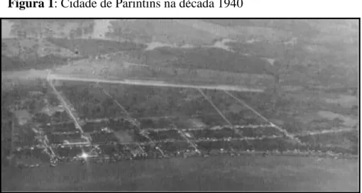 Figura 1: Cidade de Parintins na década 1940 