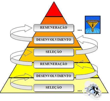 Figura 4.1 - Ciclo Básico de Existência do Indivíduo na Organização do  Conhecimento 