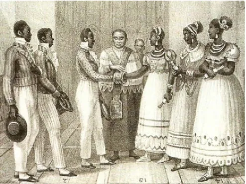 Fig.  07  Casamento  de  negros  de  uma  família  rica.  Jean  Baptiste  Debret. 