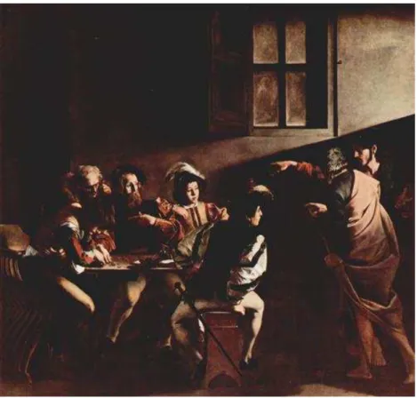 Figura 2: Voca¸c˜ao de S˜ao Mateus, obra de Michelangelo Merisi da Caravaggio.