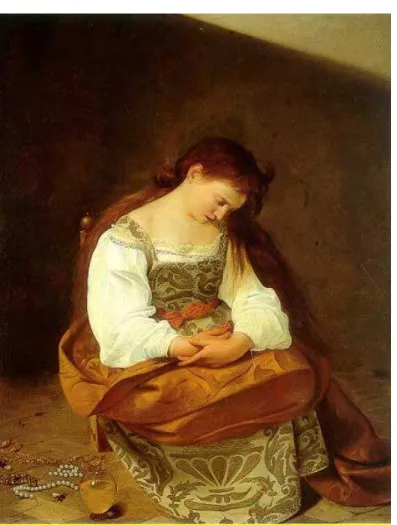 Figura 2: Madalena arrependida – Michelangelo Merisi da Caravaggio 
