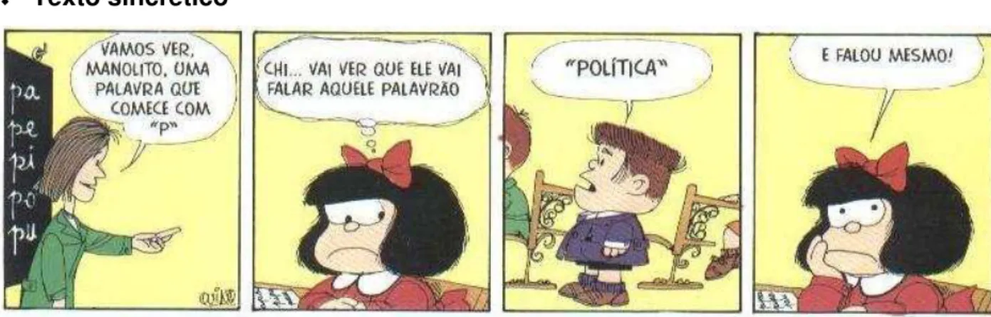 Figura 2: Tirinha da Mafalda 