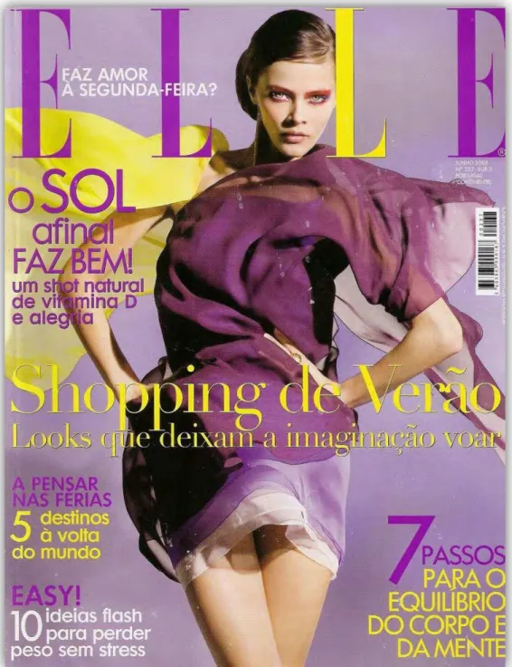 Figura 15: Elle edição portuguesa de junho de 2008 