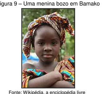 Figura 9 ‒ Uma menina bozo em Bamako 