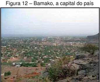 Figura 12  –  Bamako, a capital do país 