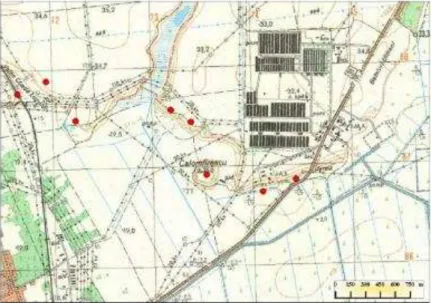 Figure 13. Carte topographique; 1970-1975; échelle originale 1/25.000;  