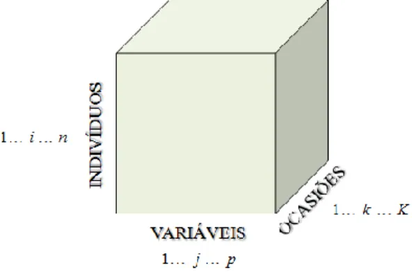 Figura 3-1 - Representação de uma estrutura de dados de três vias