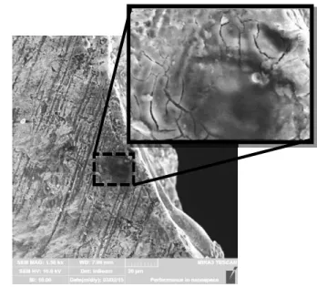 FIG. 3. CHARACTERISTIC ED MACHINED SURFACE