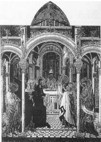 Fig. 4: Gionanni di Paolo (1399-1482), Présentation au temple.