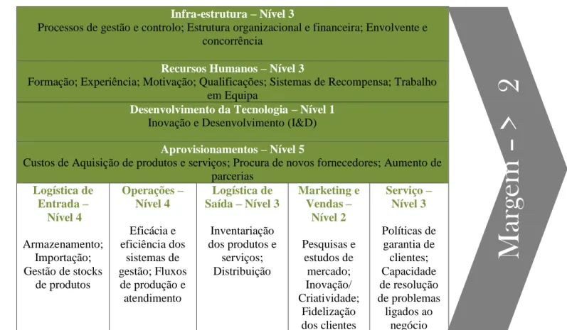 Figura 5 – Análise da Cadeia Valor  