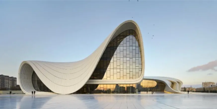 Figura 11: Centro cultural Heydar Aliyev by Zaha Hadid no Dubai 
