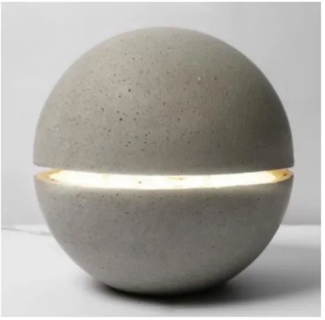 Figura 54: Gayalux Lamp – Esfera de luminária by Xiral segard 