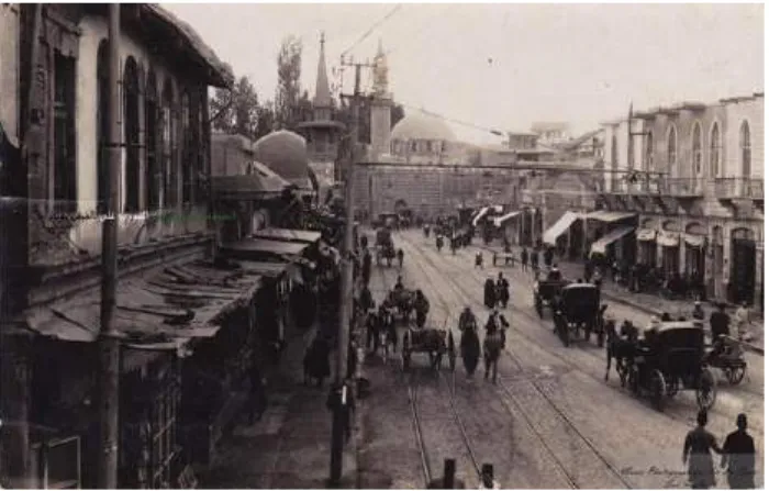 Figure 12:Damascus, Darwishih quarter 1920, . Image by: Dimashq in  black &amp; white.