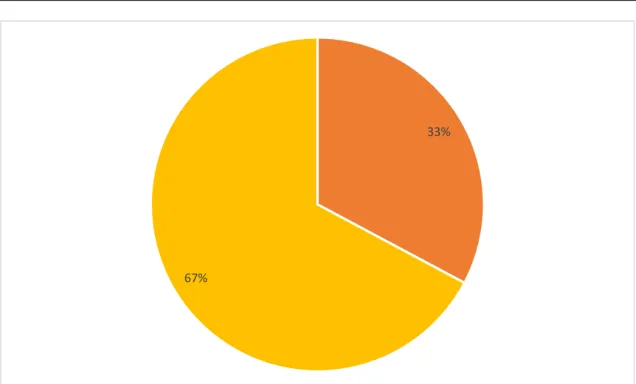 Gráfico 2. Amostra dividida entre estudantes com formação em SBV e estudantes sem formação em SBV