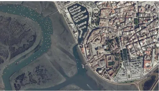 Fig. 3.2. Ortofotomapa da cidade de Faro. http://mapas.cm-faro.pt. 