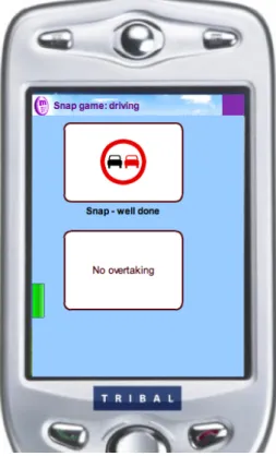 Fig. 2.7 shows one of BLOOMs content modules, a module for someone who is studying to take the driver’s license exam or to someone who is remembering the road traffic code [54].