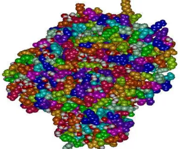 Fig: 2. OspA 3D structure model. 