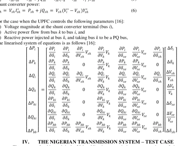 Table 1: Bus data of the Nigerian 330kV 28-Bus transmission System [31]. 