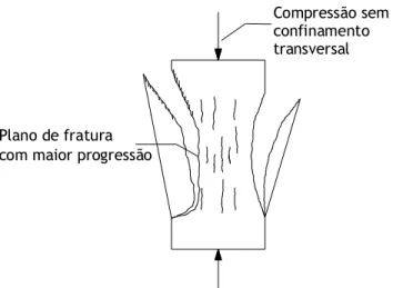 Figura  44:  Esquema  genérico  de  rotura  por  destaque  de  pedaços  de  material  integral  (adaptado de [10])