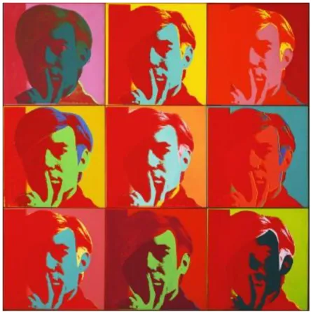 Fig. 9. Andy Warhol,  Self-Portrait, 1966