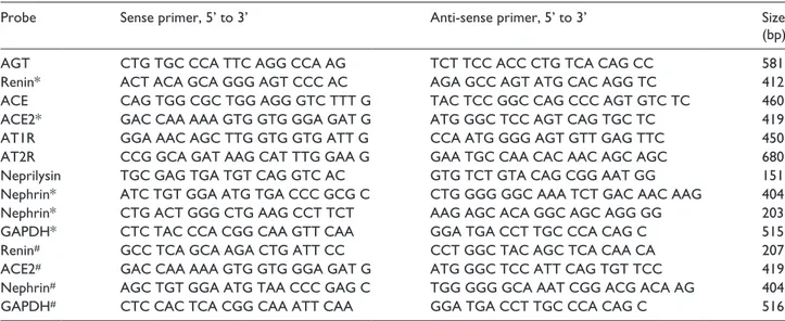 Table 1.  PCR primers used in this study.