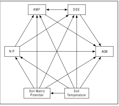 Figure 2 Structural equation model. Schematic of our Structural Equation Model, which illustrates our a priori hypotheses