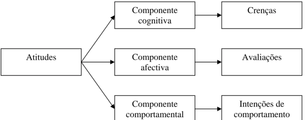 Figura 2 – Modelo das três componentes da atitude 