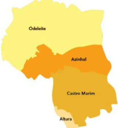 Figura n º3. 3 – Mapa do concelho de Castro Marim