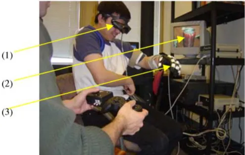 Figure 2.4 Example of the upper limb training rehabilitation 