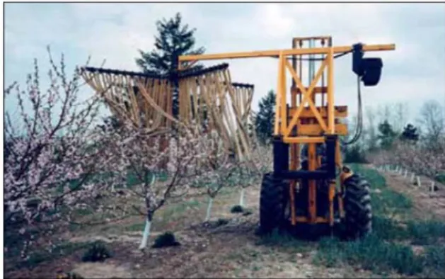 Fig. 1 Limb shaker without a mechanical coupling to the branches [6] 