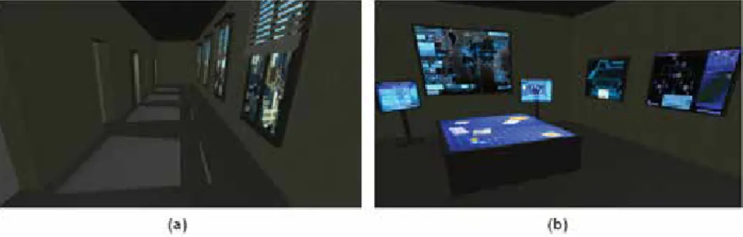 Figure 2 – Layout of the cyber security department.